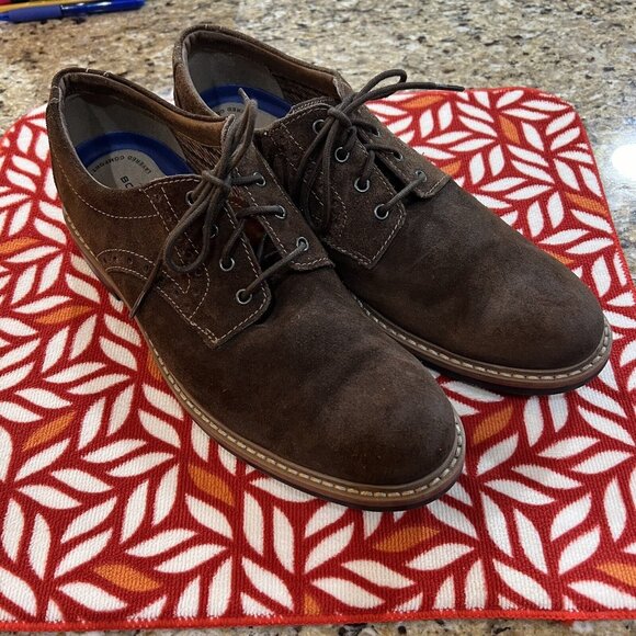 Men’s Bostonian‎ Soft Low Oxford Brown Dress Shoes Size 10.5 main image 6